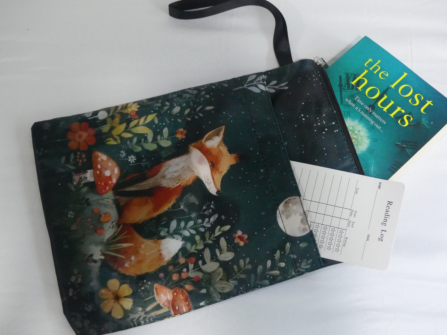 Whimsical Book Bags - waterproof and canvas options available