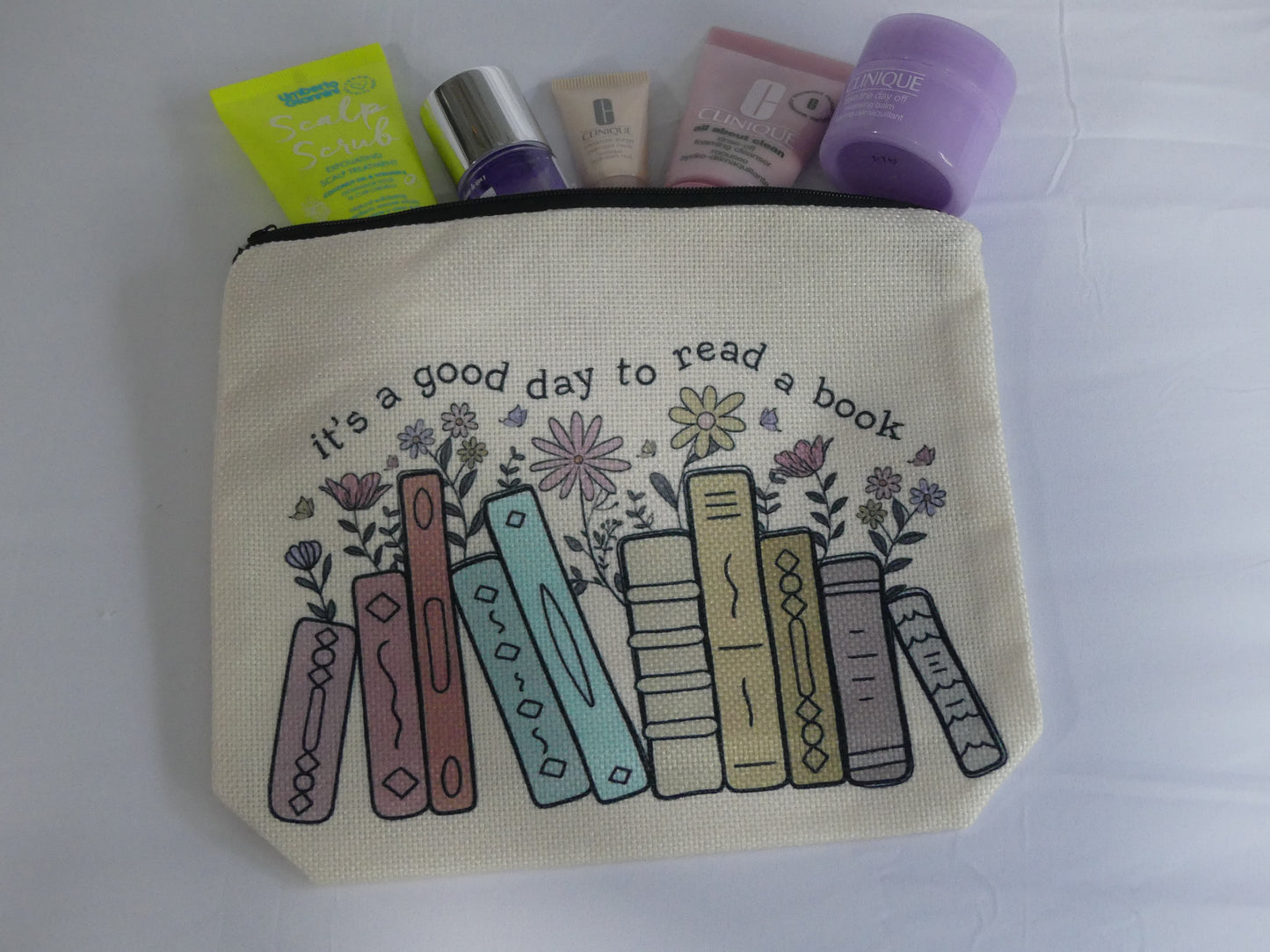 Multi-Use Book Bag – Stationery or Cosmetics