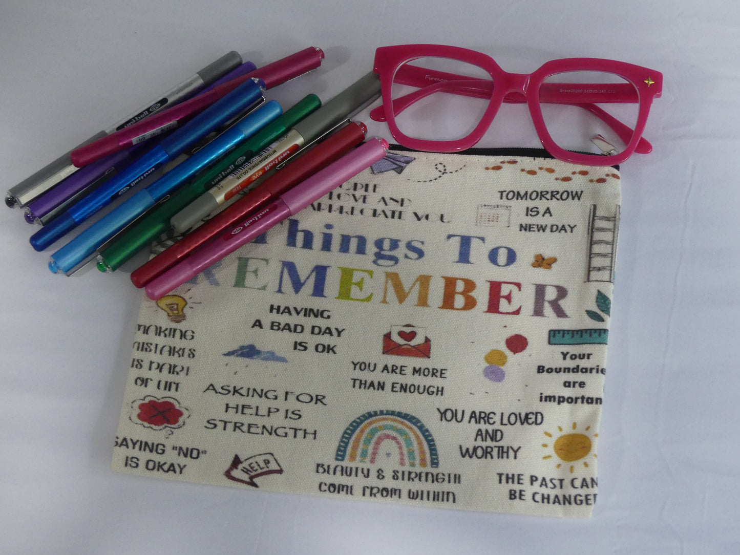 Multi-Use Book Bag – Stationery or Cosmetics